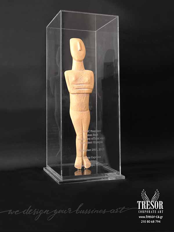 Tresor Corporate Art plexiglass με εκτύπωση UV και χάραξη laser Ψαγμένα δώρα Ιδέες για δώρο Πρωτότυπα βραβεία Πλακέτες τιμής ένεκεν Τιμητικά δώρα δημοσίων σχέσεων